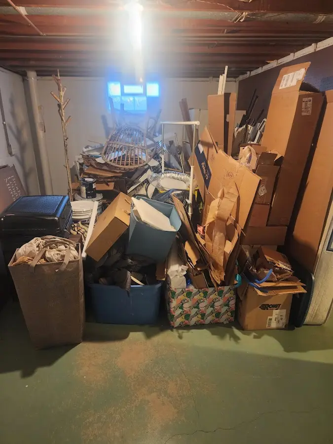 Roll-off dumpster container at job site for Construction Dumpster Rental in Oakley